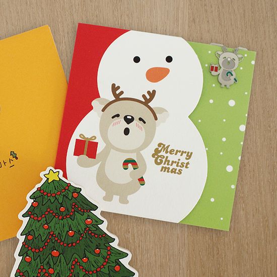 애니멀 크리스마스 카드 시즌3