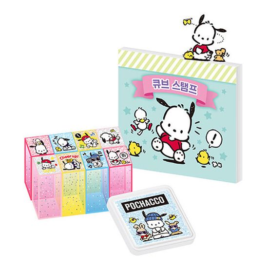 산리오 큐브 스탬프 포차코