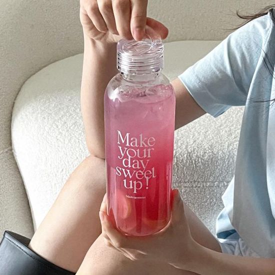 sweet up 투명 핸들텀블러