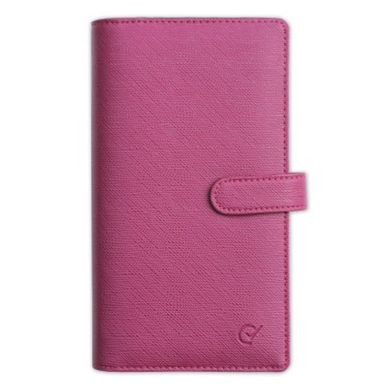 웍스 6공바인더 세리오소 딥핑크-포켓링 PBF-7005