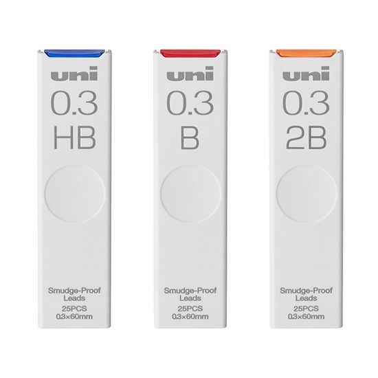 유니 샤프심/UL-S(0.3mm/0.5mm/0.7mm)