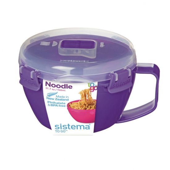 [시스테마] 투고 누들볼 전자레인지용기940ml(4컬러)