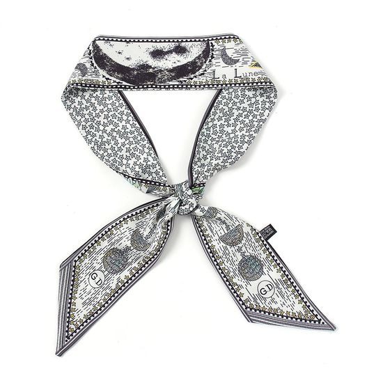 [아일렌]1+1 프린 양면 패턴 트윌리 쁘띠 스카프 4종