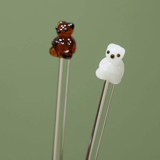 곰돌이 베어 머들러 2p세트