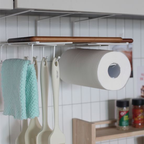 이놀 주방 조리도구 걸이 도마 컵 행주 거치대 정리대