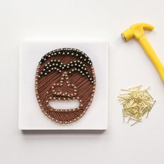 꼬마 하회탈Ⅰ 스트링아트 만들기 패키지 DIY