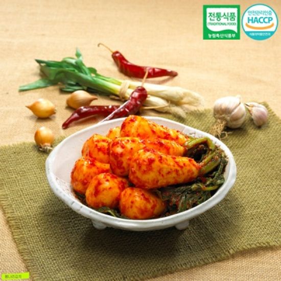 [명家김치] 전통식품인증 100% 국내산 총각김치 5kg