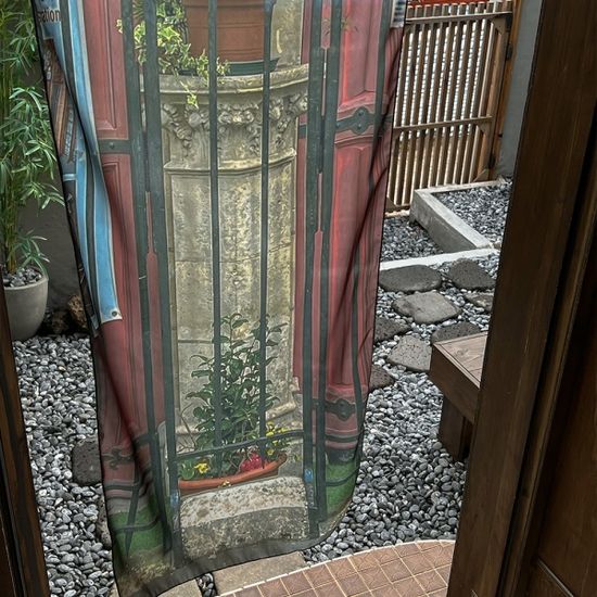 장 드 보베 거리 45x135 쉬폰 패브릭포스터