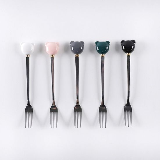 고옴 홈카페 티스푼, 티포크 5color 택1p