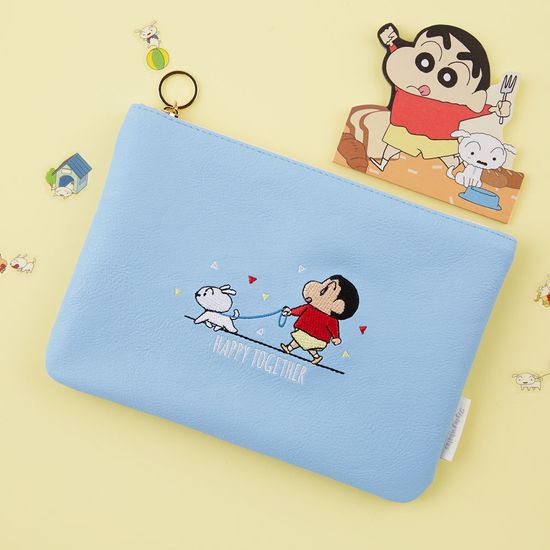 짱구는못말려 심플 파우치 M