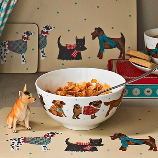 [울스터위버스] Hound Dog Cereal Bowl (하운드 도그 씨리얼 볼/면기)