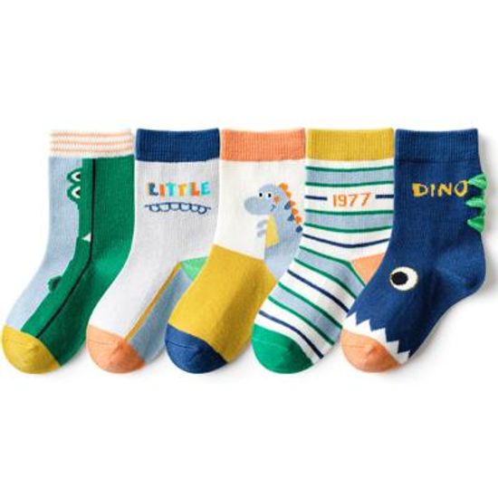 faber 아동양말 어린이양말 리틀디노 중목양말세트