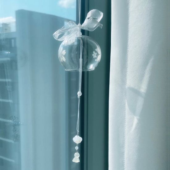 테루테루보즈 후우링 일본 풍경 풍령 맑음인형 유리종