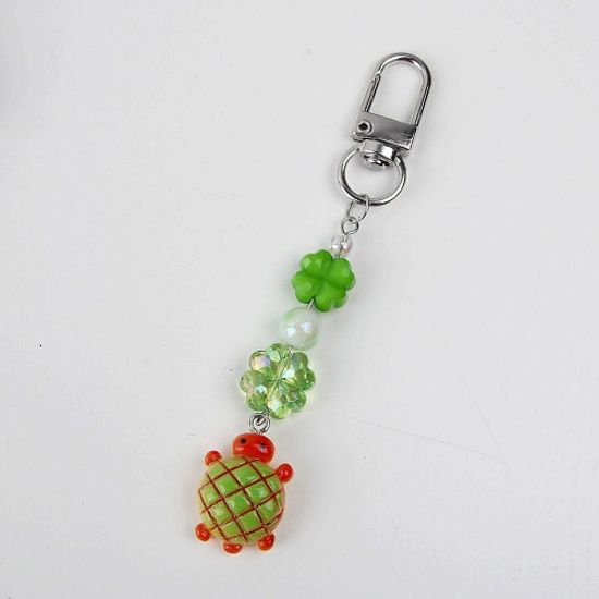 행운의 거북이 네잎클로버 키링 군번줄 수능선물