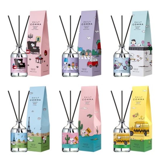 데일리콤마 스누피 디퓨저100ml 1+1+1/스누피프랍증정