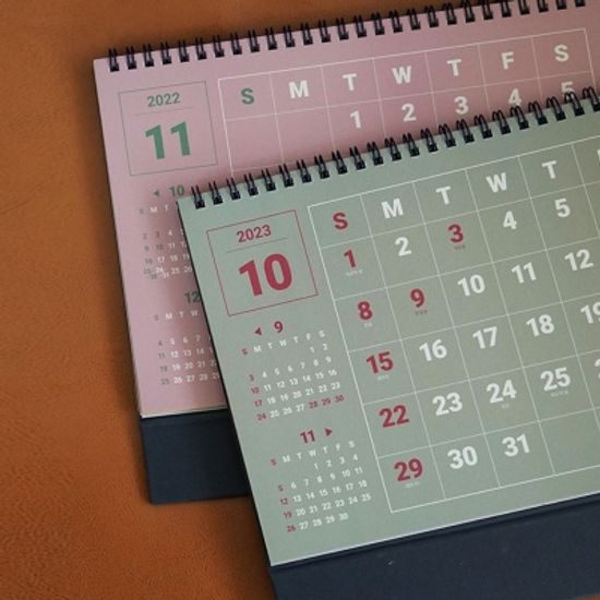 리훈 2023년 레트로 탁상달력 책상 데스크 카렌다