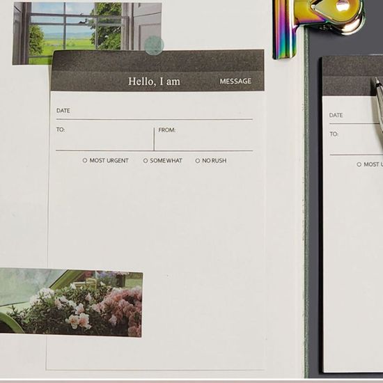 체크리스트 직장인 업무일지 메모 점검표(WC3B06E)