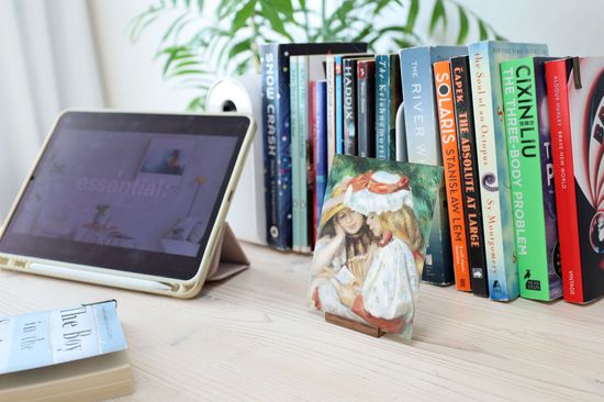 북키스 명화카드 르누아르 그림 감성 엽서