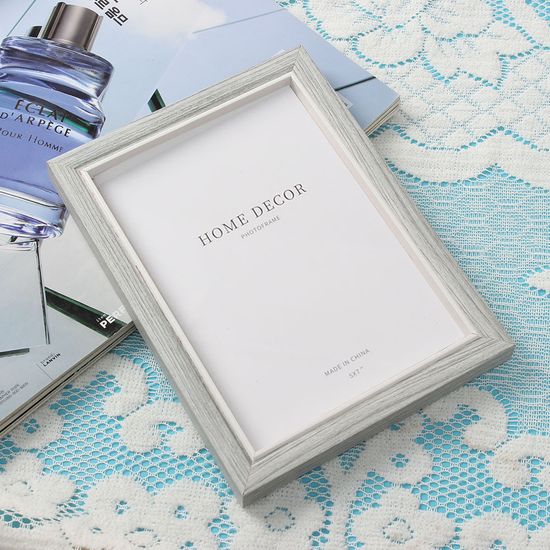 우드프레임 탁상용 사진 액자 5x7 테이블 포토프레임