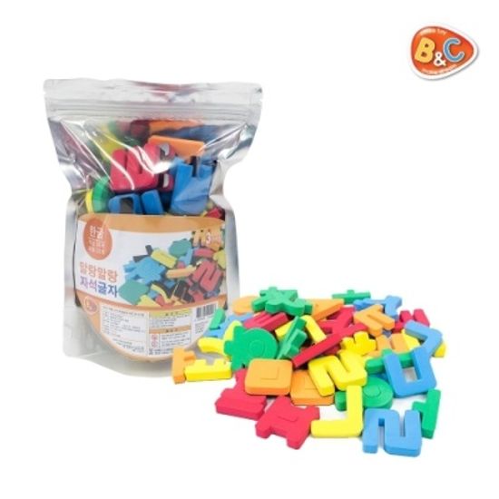 [비앤씨] 말랑말랑자석글자 (한글) [개/1] 343811