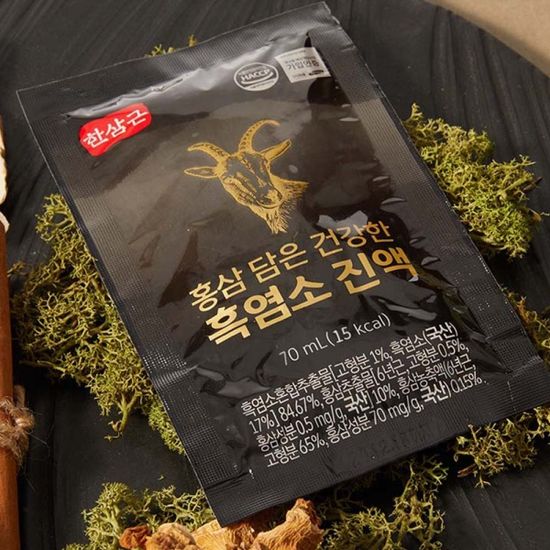 한삼근 홍삼 담은 건강한 흑염소 진액 70ml x 30포