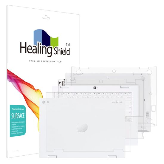 LG 웨일북 14TN30S 무광 외부보호필름 3종세트