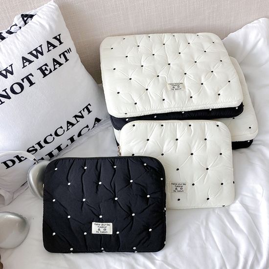 도트누빔 아이패드 노트북 파우치 맥북 태블릿 가방