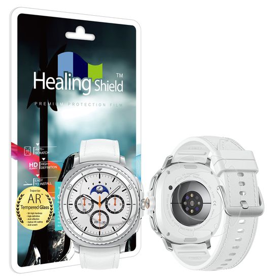 갤럭시워치8 클래식 46mm 고화질 강화유리1무광후면2