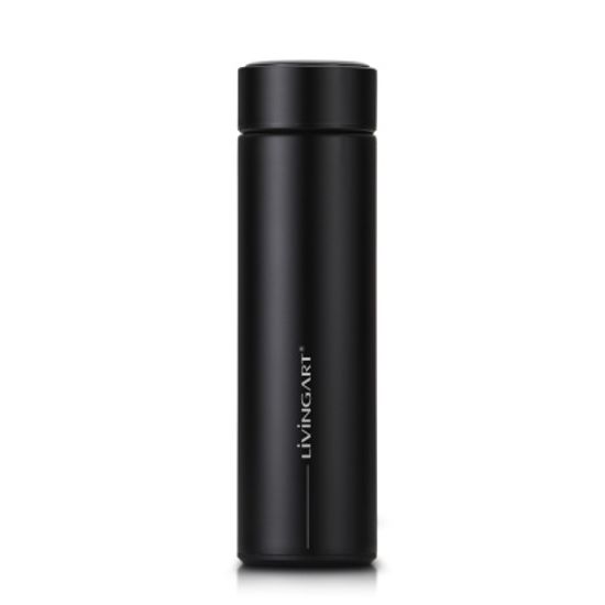 [리빙아트] 스마트 LED 텀블러 블랙 500ml