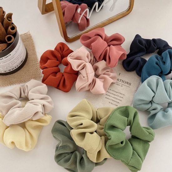 어나더뷰 10종세트 오드리 골지 곱창밴드 세트 1167