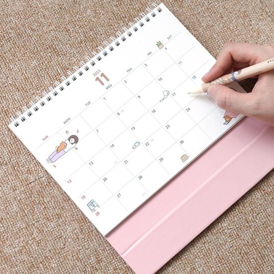 핑크풋 보리야누나야2024탁상캘린더