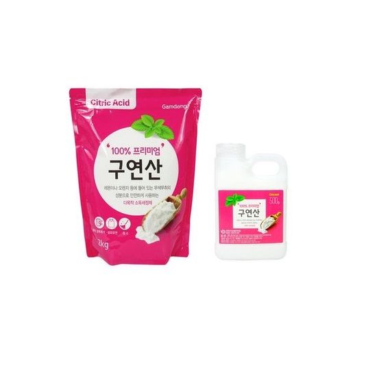 감동 구연산 용기500g+리필2kg(WDD6CA4)