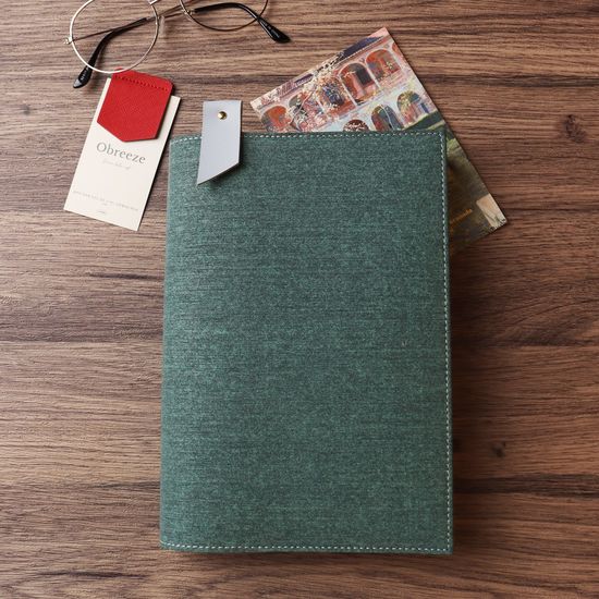 [무료각인]오브리즈 아테네 가죽 북커버(북마크증정)