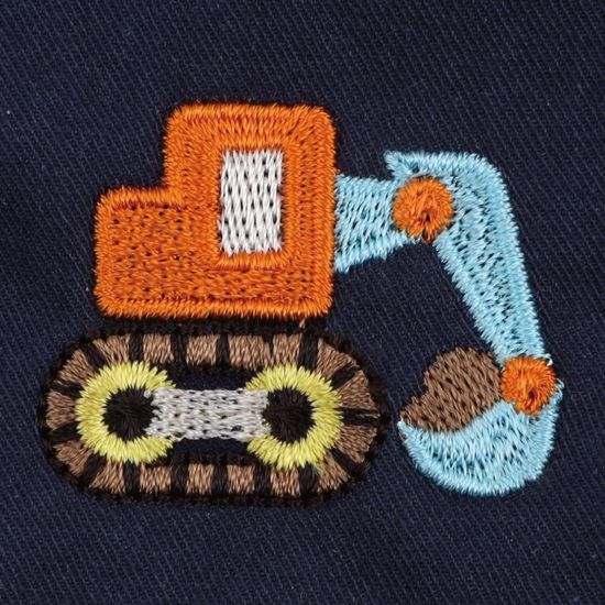 [주문제작]자수 네임 어린이집 방수 파우치탈것들