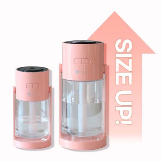 이놀 각도조절 미니 소형 책상 탁상용 가습기 600ml