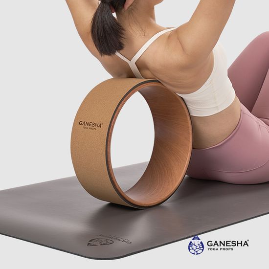 [가네샤요가프랍스] 가네샤 코르크 요가휠