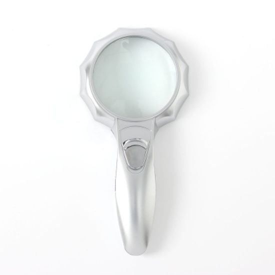 65mm 썬라이트 LED 돋보기 4배율 휴대용 LED확대경