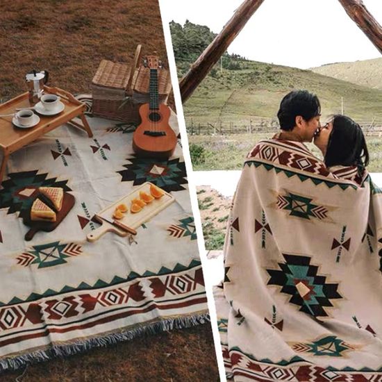 다용도 차박 담요 소파 블랭킷 2size