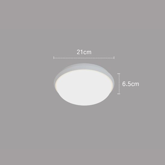 LED 원형 방수 직부등(벽등겸용) 20W 전구색(노란빛)