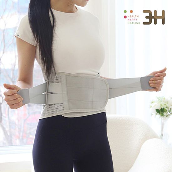 3H한일 허리보호대 디스크케어 자세교정 벨트