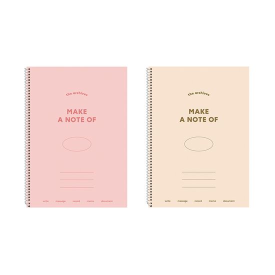 [핫트랙스] 아카이브 스프링 라인노트(30매)