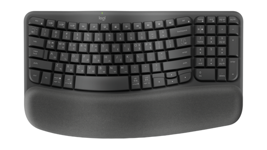 [국내정품] 로지텍 WAVE KEYS 인체공학 무선 키보드