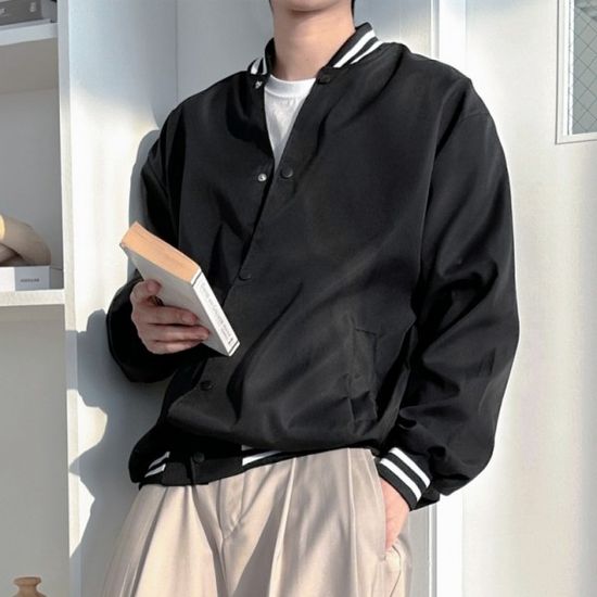 바시티 봄버 자켓 봄 가을 야구점퍼 과잠바 캠퍼스룩