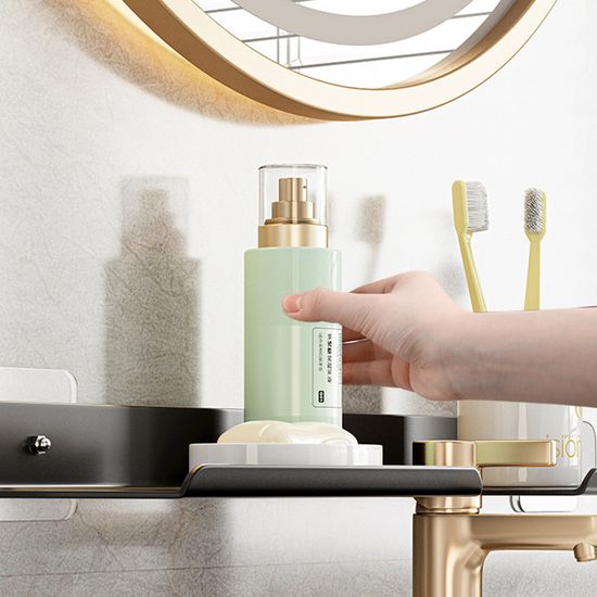 신시아 깔끔 욕실 세면대 수납 벽걸이 선반