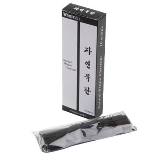 자연목탄 (10자루) (홀아트) (갑) 272407