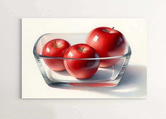 팝아트 사과 그림 액자 현관 거실 인테리어 특대형