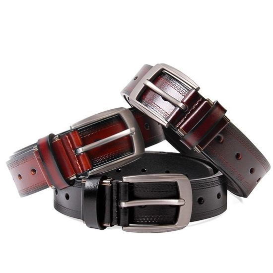 남성 3color 통가죽 벨트(WE71AAC)