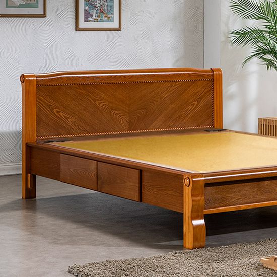 [건강한수면] 전자파차단 온돌침대 (퀸) 황토흙 HM049