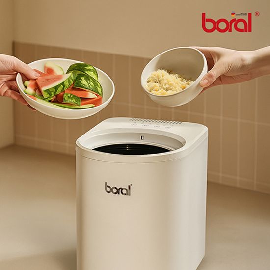 보랄 3L 건조 분쇄 음식물 처리기(원형) BR-300FDP