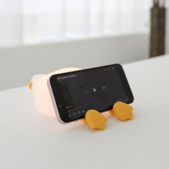 [무아스] 철푸덕 LED 충전식 실리콘 무드등